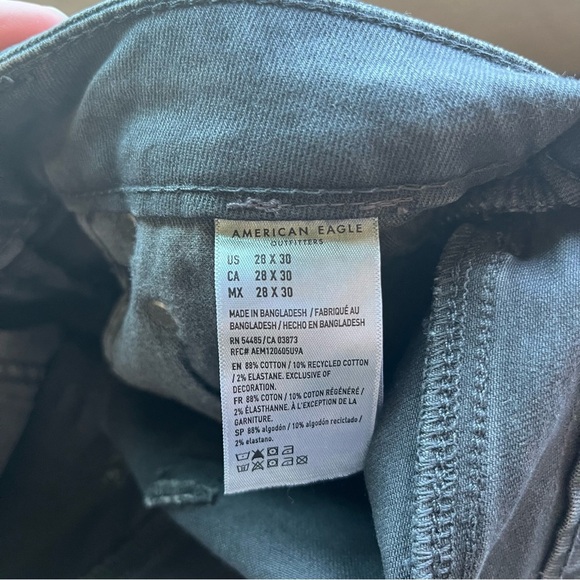 AE Men’s Athletic Skinny Distressed Jeans 28x30 - Picture 7 of 8